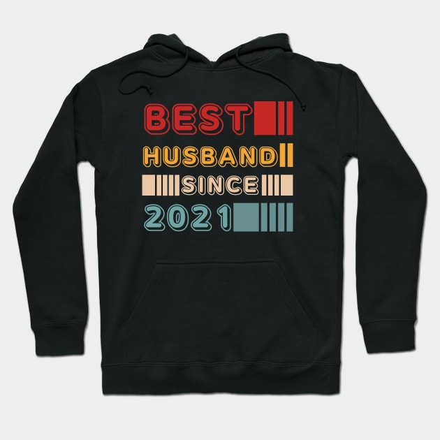 Best husband since 2021 Hoodie by JunThara